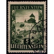 Vaduz Slottet, stemplet.